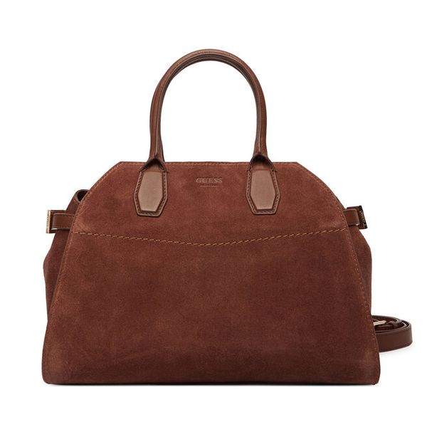 Torebka Guess. Brązowe torebki klasyczne damskie Guess, z aplikacjami, bez dodatków. Za 1,069.00 zł.