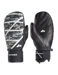 Rękawiczki dwupalczaste Zanier X-Treme.XGX. Białe rękawiczki damskie Zanier, bez wzorów, z gore-texu. Za 799.99 zł.