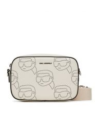 KARL LAGERFELD Torebka A2W30066 Biały. Białe listonoszki damskie Karl Lagerfeld, bez wzorów, ze skóry, bez dodatków. Za 559.99 zł.