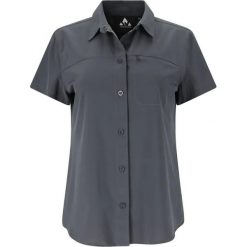 Koszula damska Whistler Jeromy. Niebieskie koszule damskie WHISTLER, bez wzorów, casualowe, bez kołnierzyka, bez ramiączek. Za 240.50 zł.