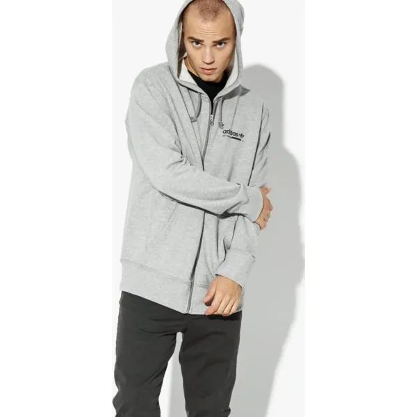 Adidas Bluza Kaval Fz Hoody Originals Core , szary, rozmiar L. Szare bluzy z kapturem męskie Adidas, na jesień, l, z bawełny. W wyprzedaży za 199.99 zł.