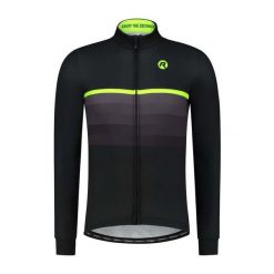 Koszulka rowerowa męska Rogelli HERO II z długim rękawem. Czarne t-shirty sportowe męskie Rogelli, na lato, m, bez ramiączek, rowerowe. Za 451.00 zł.