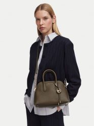 MICHAEL Michael Kors Torebka 30T6GX4S2L Khaki. Brązowe torebki klasyczne damskie MICHAEL Michael Kors, bez wzorów, ze skóry, bez dodatków. Za 1,172.99 zł.