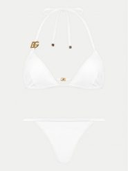 Dolce&Gabbana Bikini O8B76J ONO12 W0800 Biały. Białe bikini damskie Dolce&Gabbana, bez wzorów. Za 1,949.00 zł.
