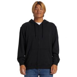 Bluza na zamek dla Mężczyzn SALT WATER Czarny. Czarne bluzy z kapturem męskie Quiksilver, m, z bawełny. Za 289.00 zł.