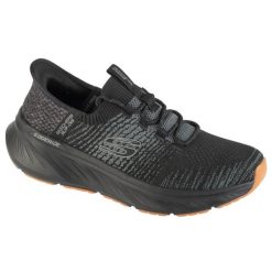 Buty sportowe Sneakersy męskie, Slip-Ins: Edgeride - Raygo. Czarne buty sportowe na co dzień męskie Skechers, z materiału, bez zapięcia, trekkingowe. Za 299.99 zł.
