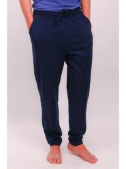 Joop! Bodywear Spodnie piżamowe w kolorze granatowym rozmiar: L. Niebieskie piżamy męskie Joop! Bodywear, l, bez wzorów, z bawełny, bez ramiączek. Za 119.68 zł.