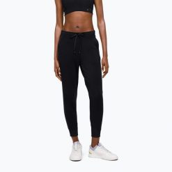 Spodnie treningowe damskie On Sweat. Czarne spodnie sportowe damskie On, na fitness i siłownię. Za 379.99 zł.