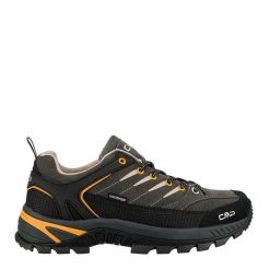Buty trekkingowe męskie RIGEL 2.0 LOW skóra wodoodporne. Brązowe buty trekkingowe męskie CMP, z gumy, bez zapięcia, outdoorowe. Za 559.99 zł.