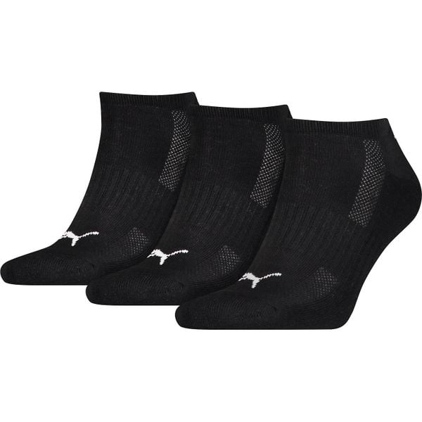 Skarpety Puma Cushioned Sneaker 3Pack Unisex czarne 907942 01 ROZMIAR 43-46. Czarne skarpetki damskie Puma, bez wzorów, z bawełny. Za 56.99 zł.