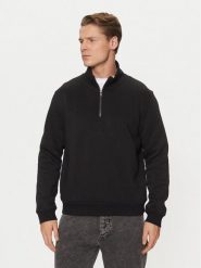 Jack & Jones Bluza Bradley 12250747 Czarny Relaxed Fit. Czarne bluzy bez kaptura męskie Jack & Jones, m, z bawełny. Za 129.99 zł.