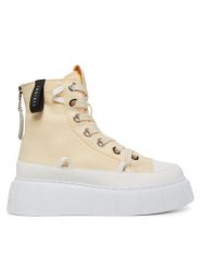 Inuikii Trampki Matilda Canvas High 30103-025 Beżowy. Brązowe trampki i tenisówki damskie Inuikii, bez wzorów, z materiału. Za 759.99 zł.