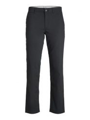 Jack & Jones Spodnie chino "Marco" w kolorze czarnym rozmiar: W30/L34. Czarne spodnie materiałowe męskie Jack & Jones, bez wzorów. Za 69.91 zł.