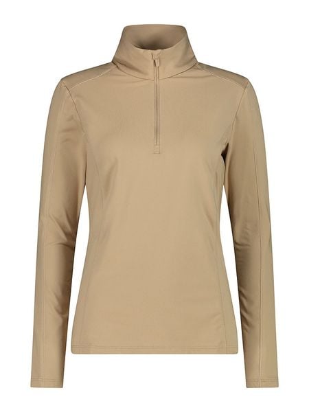 Cmp Koszulka funkcyjna w kolorze beżowym rozmiar: 48. Brązowe bluzki sportowe damskie CMP, z materiału, bez kołnierzyka, bez ramiączek. Za 82.83 zł.