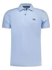 NEW ZEALAND AUCKLAND Koszulka polo w kolorze błękitnym rozmiar: M. Niebieskie koszulki polo męskie New Zealand Auckland, m, bez wzorów, bez ramiączek. Za 132.67 zł.