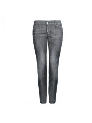 Dsquared2 Jeansy "Jennifer" | S75LB0058 | Kobieta | Czarny. Czarne jeansy damskie Dsquared2, z obniżonym stanem. W wyprzedaży za 1,099.00 zł.