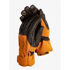 Rękawiczki z membraną Ortovox Alpine Pro Glove. Brązowe rękawiczki damskie ORTOVOX, bez wzorów. Za 335.99 zł.