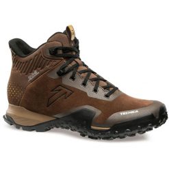 Buty trekkingowe męskie Tecnica Magma MID GTX. Brązowe buty trekkingowe męskie TECNICA, na jesień, z materiału, bez zapięcia. Za 937.00 zł.