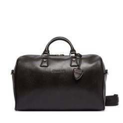 Torba weekendowa Guess. Brązowe torebki klasyczne damskie Guess, z aplikacjami, bez dodatków. Za 524.99 zł.