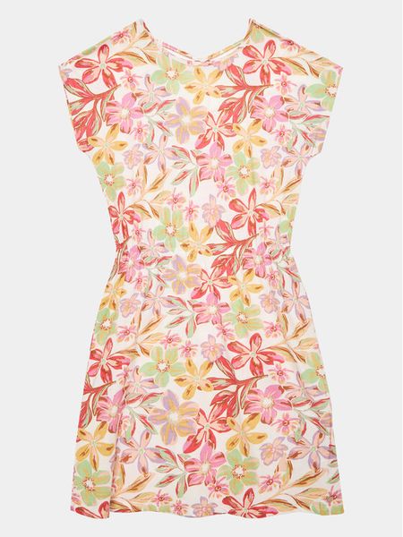 Roxy Sukienka codzienna Best Old Song ERGKD03220 Kolorowy Regular Fit. Sukienki dziewczęce Roxy, bez wzorów, z bawełny, bez ramiączek. Za 79.99 zł.