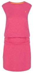 Damska bluzka sportowa z pętelką w kolorze różowym. Czerwone topy sportowe damskie ÀLG, na lato, xs, bez wzorów, z bawełny, bez ramiączek. Za 131.99 zł.