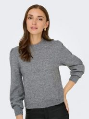 JDY Sweter w kolorze szarym rozmiar: S. Szare golfy damskie JDY, s, bez wzorów, bez ramiączek. Za 82.64 zł.