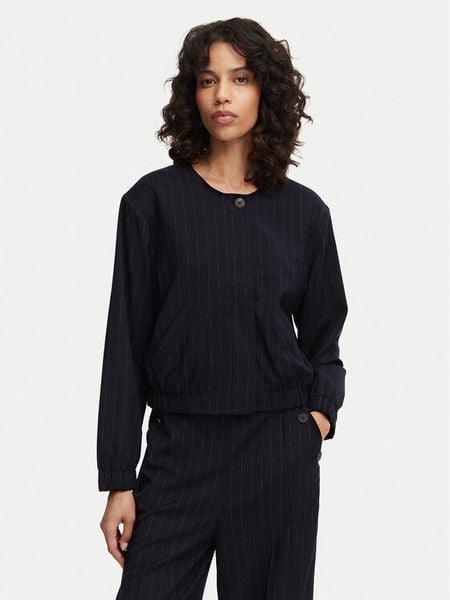 French Connection Marynarka Alia 759A5 Granatowy Boxy Fit. Niebieskie marynarki i żakiety damskie French Connection, m, bez wzorów, z syntetyku. Za 610.99 zł.