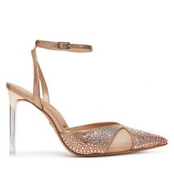Sandały Aldo. Żółte sandały damskie Aldo, bez wzorów, bez obcasa, na szpilce. Za 359.99 zł.
