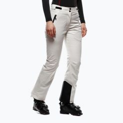 Spodnie narciarskie damskie Dainese Ligera Dermizax Ev. Białe spodnie materiałowe damskie Dainese, bez wzorów, z elastanu, sportowe. Za 949.99 zł.
