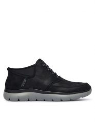 Skechers Półbuty Summits-Siegul 232927/BKCC Czarny. Czarne półbuty męskie Skechers, ze skóry, bez zapięcia. Za 359.99 zł.
