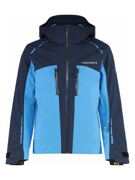 Fischer Kurtka narciarska "RC4" w kolorze niebiesko-granatowym rozmiar: L. Niebieskie kurtki narciarskie i snowboardowe damskie FISCHER, l, bez wzorów, bez kaptura, narciarskie. Za 1,240.14 zł.