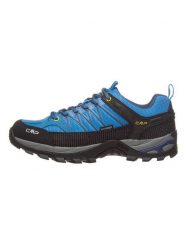 Cmp Buty trekkingowe "Rigel" w kolorze niebiesko-czarnym rozmiar: 41. Czarne buty trekkingowe męskie CMP, z materiału, bez zapięcia. Za 241.56 zł.