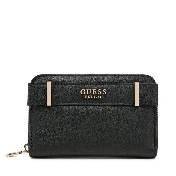 Portfel Guess. Czarne portfele damskie Guess, z aplikacjami. Za 169.99 zł.