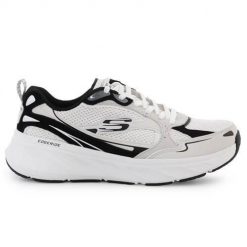 Buty do chodzenia damskie Skechers Edgeride. Białe czapki dziecięce Skechers, bez wzorów, z gumy. Za 427.00 zł.