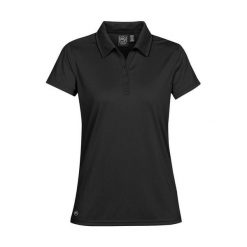 Damska Koszulka Polo H2XDRY. Czarne bluzki sportowe damskie STORMTECH, xl, bez wzorów, bez ramiączek. Za 88.99 zł.