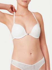 Triumph Biustonosz push-up Harmony Spotlight 10217429 Biały. Białe biustonosze Triumph, bez wzorów, z syntetyku. Za 189.99 zł.