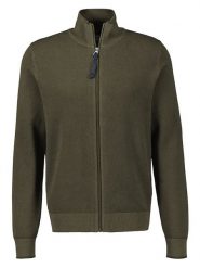 Lerros Kardigan w kolorze khaki rozmiar: M. Brązowe kardigany męskie Lerros, m, bez wzorów, z bawełny, bez kołnierzyka. Za 184.95 zł.