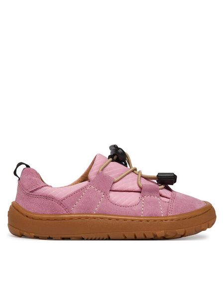 Froddo Sneakersy Barefoot Trekk G3130293-5 M Różowy. Czerwone buty sportowe dziewczęce Froddo, bez wzorów, ze skóry, bez zapięcia. Za 234.99 zł.