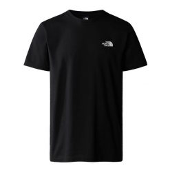 T-shirt sportowy z krótkim rękawem męski Simple Dome Tee. Czarne t-shirty damskie The North Face, m, bez wzorów, z bawełny, bez kołnierzyka. Za 207.00 zł.