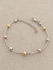 Luja Bijoux Pozłacana bransoletka rozmiar: onesize. Szare bransoletki damskie Luja Bijoux, pozłacane. Za 47.94 zł.