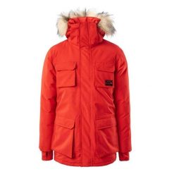 Parka Męska Ocieplana Taavo. Czerwone parki męskie IGUANA, l, bez wzorów. Za 504.99 zł.