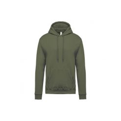 Bluza z kapturem Kariban. Zielone bluzy z kapturem męskie KARIBAN, xl, z bawełny. Za 192.00 zł.