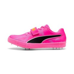Buty sportowe Puma High Jump Nitro. Czerwone buty sportowe na co dzień męskie Puma, bez zapięcia. Za 584.50 zł.