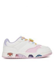 INSIDE OUT 2 Sneakersy BIC-SS25-342PIO Biały. Białe buty sportowe dziewczęce INSIDE OUT 2, bez wzorów, ze skóry, bez zapięcia. Za 139.99 zł.
