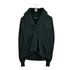 Kobiety Czarny Sweter. Czarne swetry klasyczne damskie Ralph Lauren, l, bez kołnierzyka. Za 59.60 zł.