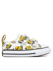 Converse Trampki Chuck Taylor All Star Construction Truck Easy-On A12610C Biały. Białe trampki i tenisówki chłopięce Converse, bez wzorów, z materiału, retro, bez zapięcia. Za 179.99 zł.