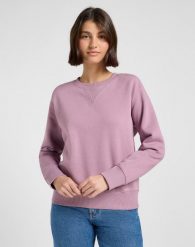 DAMSKA BLUZA LEE RAGLAN CREW SWS PLUMBERRY 112371294. Bluzy bez kaptura damskie Lee, l. Za 199.99 zł.