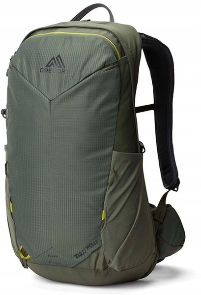 Plecak turystyczne Gregory Zulu 20L. Zielone plecaki damskie Gregory, bez wzorów, z materiału. Za 502.00 zł.