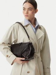 Balagan Torebka ROFE L Brązowy. Brązowe torebki klasyczne damskie BALAGAN, bez wzorów, ze skóry, bez dodatków. Za 999.99 zł.