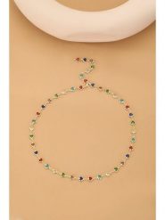 Atelier MIU Pozłacany naszyjnik z cyrkoniami - dł. 50 cm rozmiar: onesize. Żółte naszyjniki damskie atelier MIU, pozłacane. Za 34.99 zł.